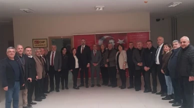Merzifon CHP’de Parti Çalışmaları Masa'da