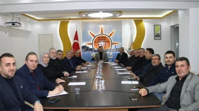 Amasya’da AK Parti’den Teşkilat Mesaisi