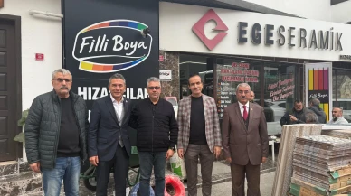 MHP’den Esnafa Ziyaret