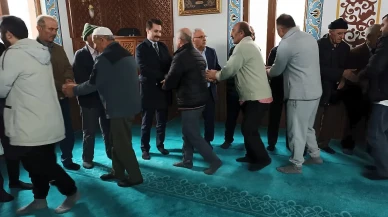 Demirgül ve Şahin Vatandaşlarla Bayramlaştı