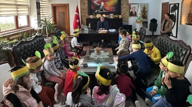Minik Öğrencilerden Orman Bölge Müdürlüğü’ne Ziyaret