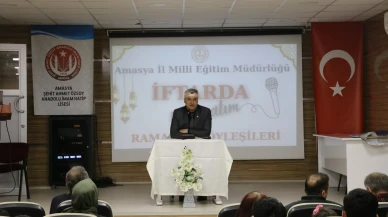 Amasya'da Öğrencilerle Gönül Sofrası Kuruldu