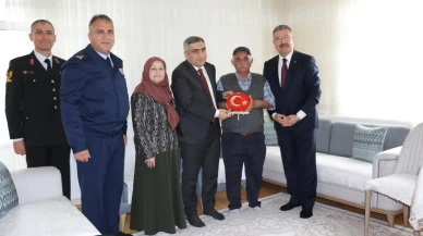 Merzifon’da Şehit ve Gazi Ailelerine Vefa Ziyareti