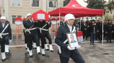Şehit polis memuru törenle memleketine uğurlandı