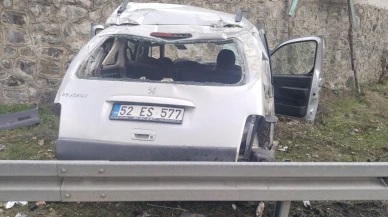 Gümüşhane’de trafik kazası: 4 yaralı