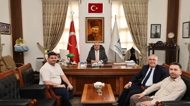 Belediye İş Sendikası'ndan Merzifon Belediyesi'ne Ziyaret