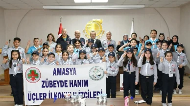 Başkan Sevindi Minik İzcileri Sevgiyle Ağırladı
