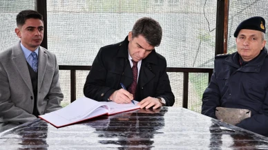 Amasya Valisi, Esençay Jandarma Karakolu’nu Ziyaret Ederek Güvenlik Görevlileriyle Buluştu
