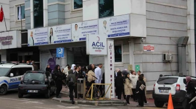 Özel hastanede korkutan yangın