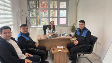 Toplum Destekli Polislerden Sağlıklı Hayat Merkezine Ziyaret