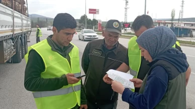 Amasya’da Orman Suçlarına Geçit Yok: Yol Kontrolleri Sürüyor