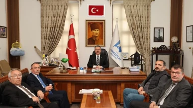 Merzifon’da Siyasi Nezaket: Başkan Kargı Misafirlerini Ağırladı