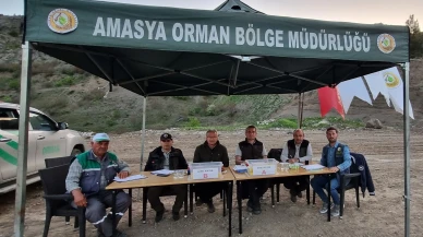 Amasya’da Orman İçin Uygulamalı Sınav Heyecanı