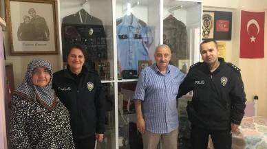 Amasya Emniyetinden Bayramda Vefa Dolu Ziyaret!
