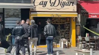 Çay ocağında başından vurulmuş halde bulundu