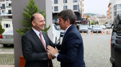Amasya Valisi Önder Bakan’dan Giresun Valisi Serdengeçti’ye Nezaket Ziyareti