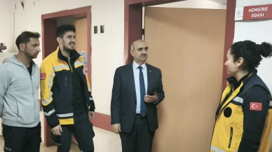 Göynücek 112’ye Destek Ziyareti!