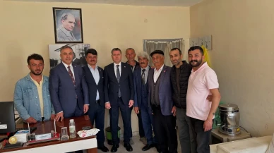 CHP Heyetinden Kazankaya’ya Destek Ziyareti