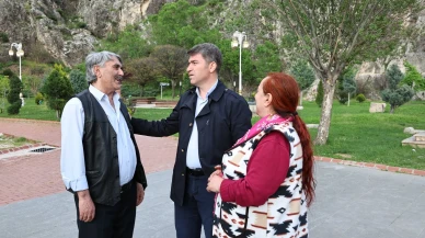 Vali Bakan Amasya Sokaklarında