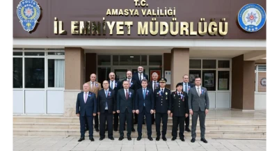 Amasya’da Türk Polis Teşkilatının 180. Yılı Kutlandı