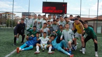 Şampiyon Çorum Gençlik Mimar Sinan Spor: 3-2