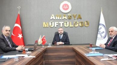 Doç. Dr. Selim Argun Amasya’da İl ve İlçe Müftüleriyle Bir Araya Geldi