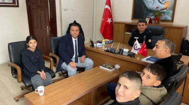 Göynücek Öğrencilerinden Polis Haftası’na Anlamlı Ziyaret