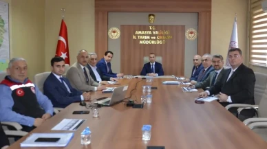 Amasya’da Kırsal Kalkınma Yatırımları Değerlendirildi