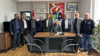 Merzifon Motorlu Taşıyıcılar Kooperatifi’nde Erdoğan Asan Güven Tazeledi