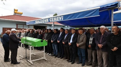 CHP heyeti Özer'in cenaze törenine katıldı