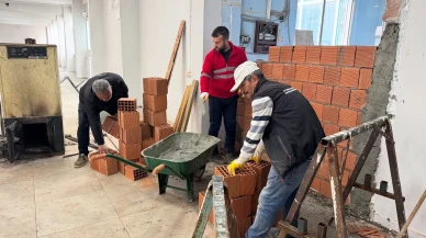 Taşova Belediyesi Düğün Salonunda Bakım ve Yenileme Çalışmaları Başladı