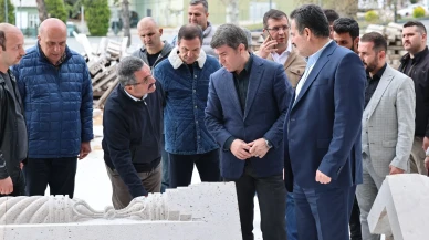 Bakan ve İpek, Suluova’daki Şeker Camii İnşaatını İnceledi