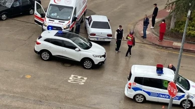 Merzifon'da Kaza! 1 Yaralı!