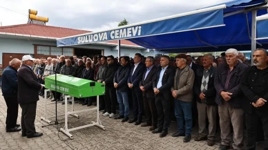 CHP heyeti Özer'in cenaze törenine katıldı
