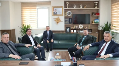 Katipoğlu’ndan Atakum İlçe Müdürü Aydın’a Ziyaret