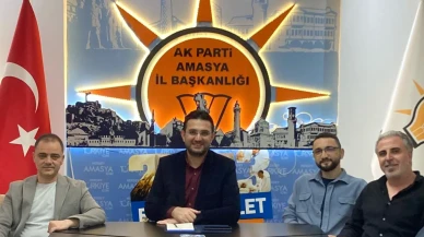 AK Parti Amasya Merkez İlçe’den Gündem Dolu Toplantı!