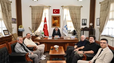 Başkan Alp Kargı, Misafirlerini Ağırlamaya Devam Ediyor