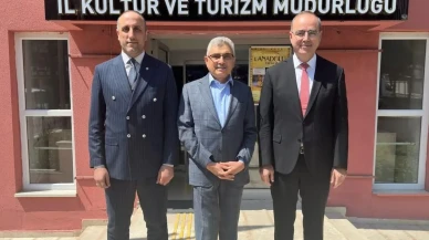 Akif Gülle'den Amasya İl Kültür ve Turizm Müdürlüğü'ne Ziyaret