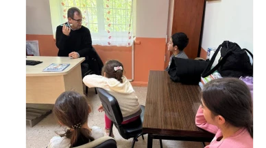 Amasya’da Miniklere Uygulamalı Diş Sağlığı Eğitimi