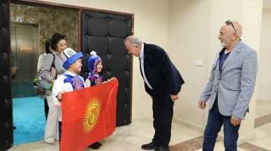 Rektör Turabi’ye 23 Nisan Kapsamında Uluslararası Ziyaret: Dünya Çocukları Amasya’da Buluştu