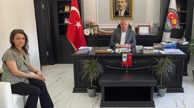 Sanatçı Sevda Kılıç’tan Taşova Belediye Başkanı Ömer Özalp’a Ziyaret