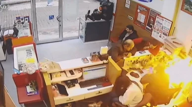 Tamir için getirilen cep telefonu bomba gibi patladı