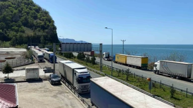 Tırcılar bayramı sırada geçirdi