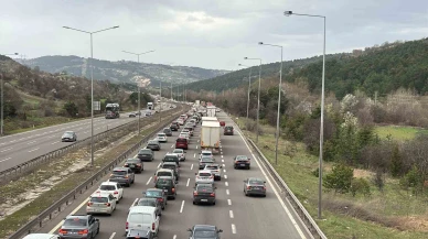 Bayram trafiği durma noktasına geldi