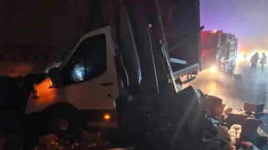 Zincirleme trafik kazası: 1 ağır yaralı