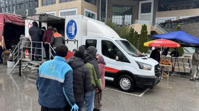 Çorum Belediyesinden içleri ısıtan sıcak çorba ikramı