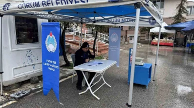Çorum’da pazar yerlerinde talep ve şikayet masası kuruldu