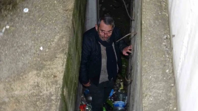 İki duvar arasına sıkışan yaşlı adam kurtarıldı