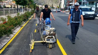 Amasya Belediyesi’nden Ulaşımda Hem Güvenlik Hem Estetik: Necip Fazıl Caddesi Yenilendi