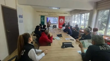 AFAD Personeline Yeşilay’dan Bağımlılıkla Mücadele Eğitimi